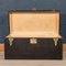Antique French Car Trunk in Green Vuittonite Canvas from Louis Vuitton, 1910 9
