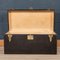 Antique French Car Trunk in Green Vuittonite Canvas from Louis Vuitton, 1910, Image 9