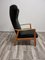 Fauteuil Vintage avec Ottomane, Set de 2 17