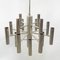 Lampe à Suspension Vintage avec 16 Points Lumineux dans le style de Sciolari, 1960s 18