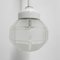 Art Deco Hanging Lamp with Octagonal Frosted Glass Shade, 1930s, Image 1