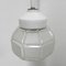 Art Deco Hanging Lamp with Octagonal Frosted Glass Shade, 1930s 11