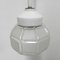 Art Deco Hanging Lamp with Octagonal Frosted Glass Shade, 1930s, Image 11
