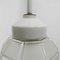 Art Deco Hanging Lamp with Octagonal Frosted Glass Shade, 1930s 6