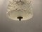 Mid-Century Crystal Light Pendant, 1970s 3