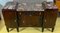 Art Deco Mahogany Sideboard with Carved Fruit Decorations, 1920s 6