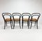 214 Dining Chairs by Michael Thonet for Thonet, Set of 4 3