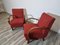 Armchairs attributed to Jindřich Halabala, Set of 2 5