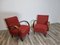 Armchairs attributed to Jindřich Halabala, Set of 2, Image 2