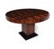 French Art Deco Center Table in Macassar Ebony, 1930s, Image 1