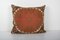 Vintage Square Brown Suzani Couch Cushion Cover 1