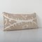 Rectangular Decorative Vintage Cotton Beige Suzani Cushion Cover 2