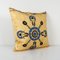 Suzani Ethnic Square Yellow Cushion Cover 3