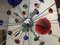 Mehrfarbiger handgefertigter italienischer Sputnik Kronleuchter aus Muranoglas von Simoeng 4