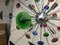 Mehrfarbiger handgefertigter italienischer Sputnik Kronleuchter aus Muranoglas von Simoeng 8