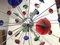 Mehrfarbiger handgefertigter italienischer Sputnik Kronleuchter aus Muranoglas von Simoeng 12