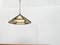 Vintage Postmodern Geometric Lamellar Pendant Lamp, 1980s 12