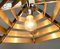 Vintage Postmodern Geometric Lamellar Pendant Lamp, 1980s, Image 10