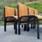 Vintage Italian Orange Dining Chairs, 1980s, Set of 6 8