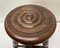 Mid-Century French Oak Tripod Stool in the Style of Charles Dudouyt, 1950s, Image 7