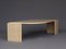 Vintage Travertine Coffee Table attributed to Roche Bobois, France, 1970s, Image 6