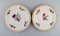 Antique Dinner Plates in Curved Porcelain, 1800s, Set of 5, Image 2