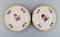 Antique Dinner Plates in Curved Porcelain, 1800s, Set of 5, Image 3