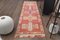 Vintage Turkish Oushak Runner Rug in Wool, 1960s 1