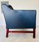 Canapé Vintage Mid-Century en Cuir Noir par Skipper Furniture, Danemark 9