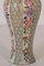 Antique Floral Hard Paste Vase 5