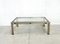 Vintage Coffee Table in Brass and Chome, 1980s 1