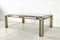 Vintage Coffee Table in Brass and Chome, 1980s 3