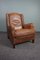 Vintage Lounge Chair in Cow Leather 2