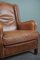 Vintage Lounge Chair in Cow Leather 8