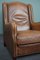 Vintage Lounge Chair in Cow Leather 7