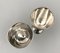 Antique Silver Egg Cups on Shower Stand Minerva with Initials, Set of 2 11