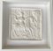 Medieval Gypsum Cast Tile with Men on a Horse, 2022 1