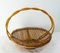 Mid-Century Wicker Basket Fruit Basket, France, 1950s 5