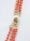 Coral Multi-Strands Necklace, 1950s, Image 3