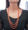 Coral Multi-Strands Necklace, 1950s, Image 4