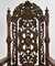 Antike Esszimmerstühle aus geschnitzter Eiche & handgefärbtem Leder, London, 1890er, 8er Set 4