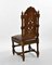 Antike Esszimmerstühle aus geschnitzter Eiche & handgefärbtem Leder, London, 1890er, 8er Set 12