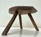 Antique Rustic Farm Milking Stool, 1900s 4