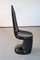Vintage Chair in Black High Gloss, 1980s, Image 4