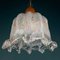 Lámpara colgante de cristal de Murano de Sylcom, Italy, años 90, Imagen 11