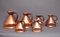 19th Century Copper Measuring Jugs, 1870s, Set of 6 15