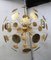 Water-Lily Brass Sputnik Sphere Chandelier from Simoeng 2