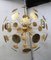 Water-Lily Brass Sputnik Sphere Chandelier from Simoeng, Image 2