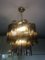 Murano Style Glass Chandelier in Pink Color from Simoeng 2