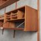 Danish Wall Unit in Teak by Poul Cadovius for Royal System, 1960s 9